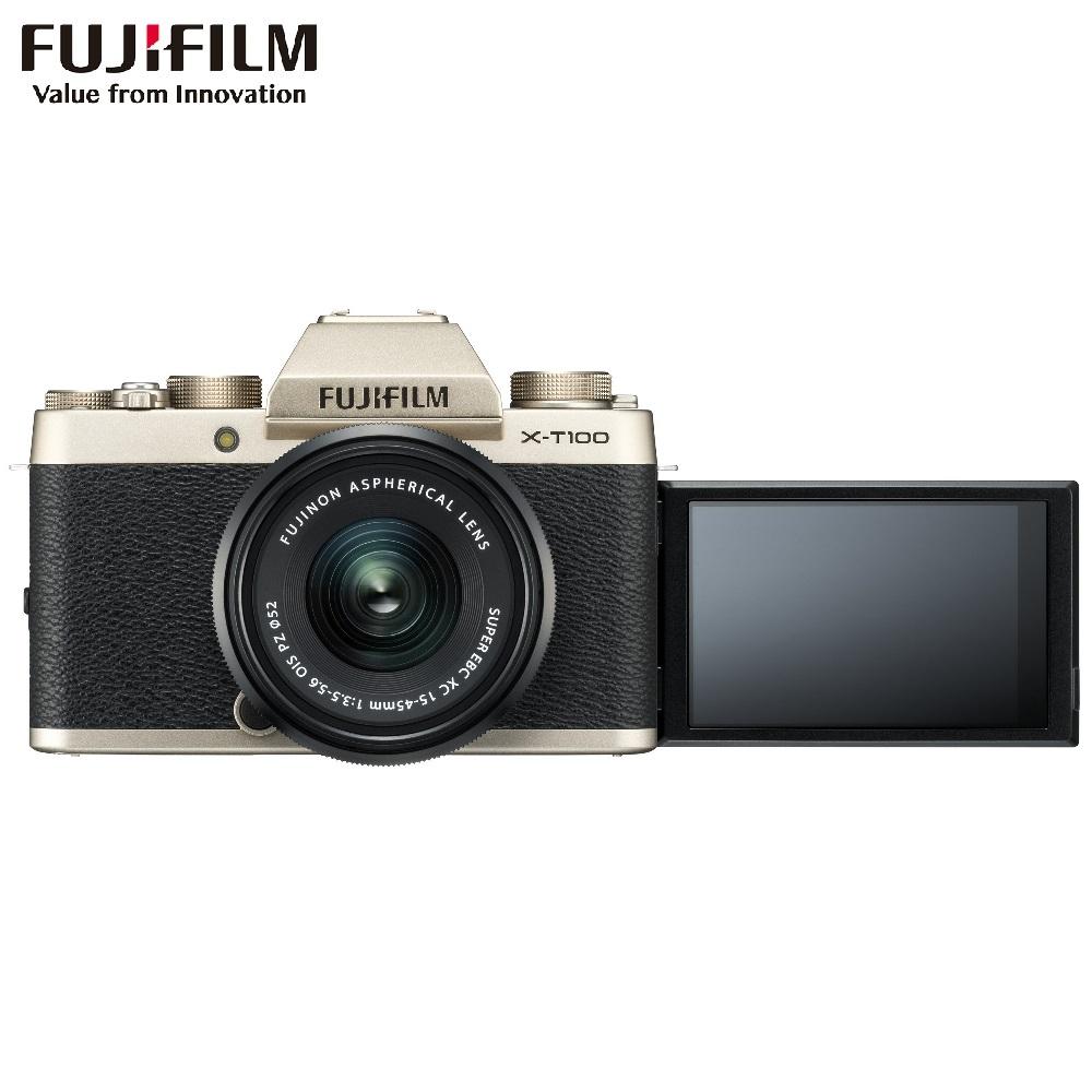 Системный фотоаппарат fujifilm. Fujifilm x-t100 Kit. Fujifilm x-t100 Kit 15-45. Фотокамера Фуджифильм x t 100. Fujifilm x-t100 body.