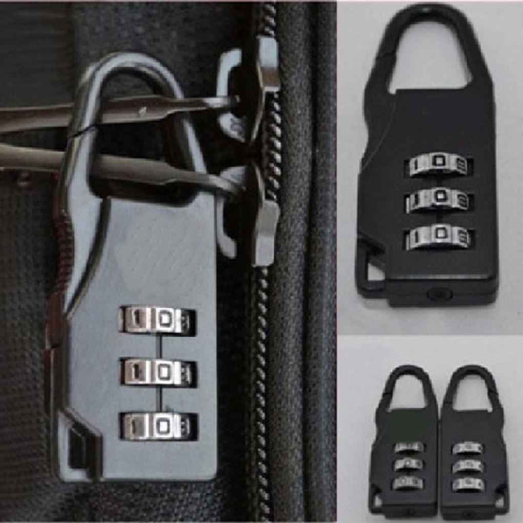 Ổ khóa số du lịch mini cho vali , balo, túi xách