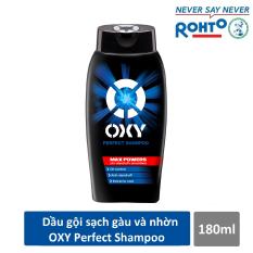 Dầu gội đánh bật gàu và nhờn cho nam Oxy Perfect Shampoo 180ml