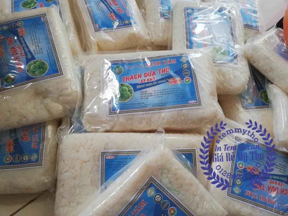 Thạch dừa khô Minh Tâm xuất khẩu 1kg+ Hương dừa