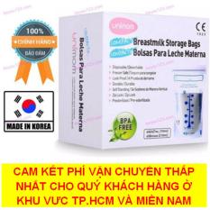 Bộ 60 túi trữ sữa mẹ không có BPA 210ml UNIMOM COMPACT UM870268 (Hàn Quốc) (CHẤT LƯỢNG & GIÁ RẺ SO VỚI CÁC THƯƠNG HIỆU: MEDELA, LANSINOH, SPECTRA,…) (Hot)