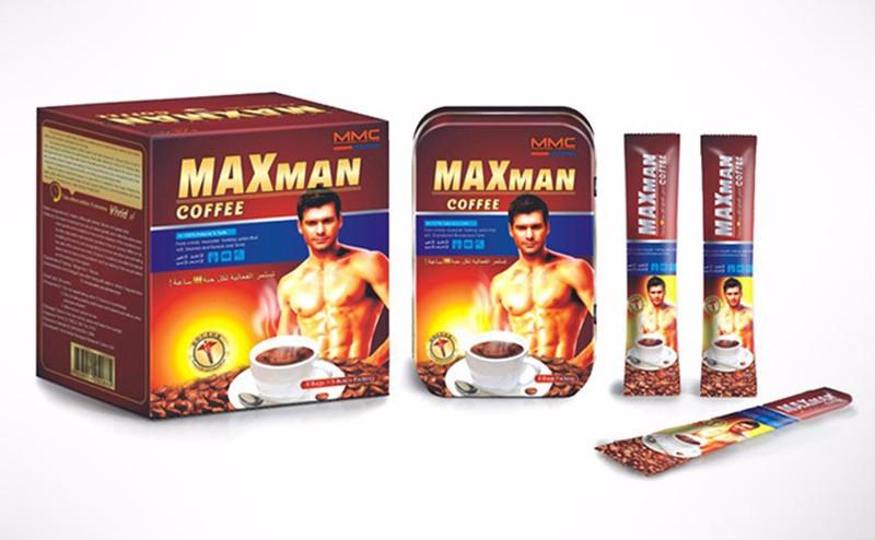 Cà phê MAXman Tăng Sinh Lý cao cấp dành cho phái mạnh - gói 6gram -- bộ 3 gói