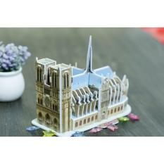 Mô hình lắp ghép trí tuệ 3D Cubic Fun – Nhà thờ Đức bà Paris
