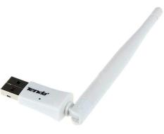 Thiết bị thu wifi USB có angten Tenda W311MA (Trắng)