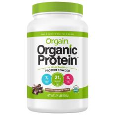 Bột đạm protein thực vật hữu cơ chocolate Orgain 1242g