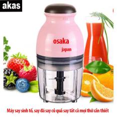 Máy Xay Sinh Tố osaka 2 Tầng Lưỡi Xay Thịt, Xay Đá Siêu Tiện Dụng akas