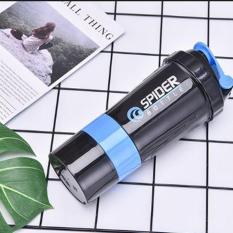 Bình nước tập Gym thể thao – Bình lắc nhiều ngăn
