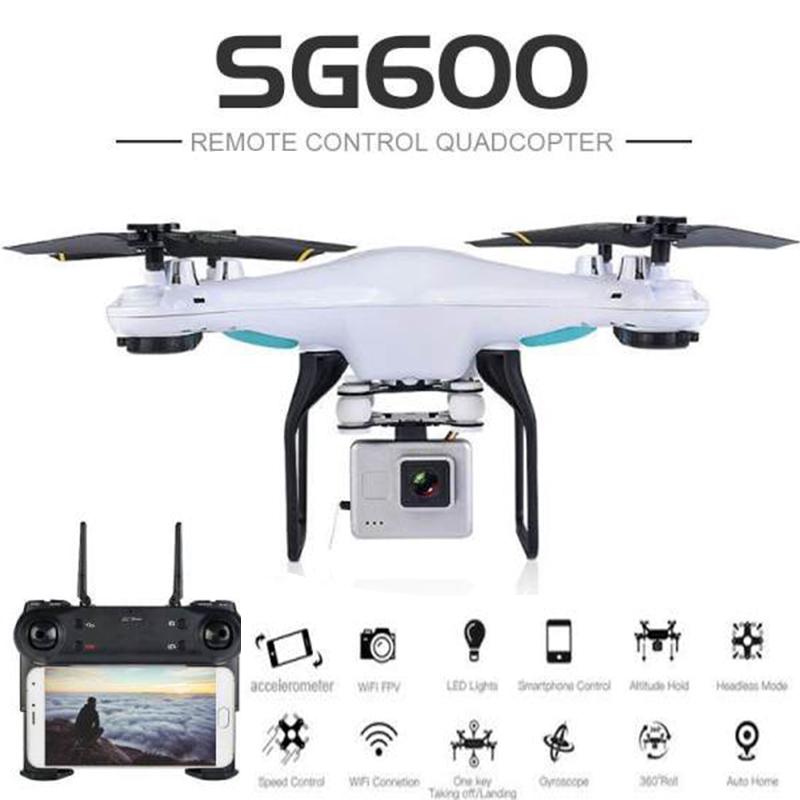 Flycam Thế Hệ Mới SG600, Camera FPV Ttruyền Hình Ảnh Trực Tiếp Về Điện Thoại RC Drone (Có tay cầm...