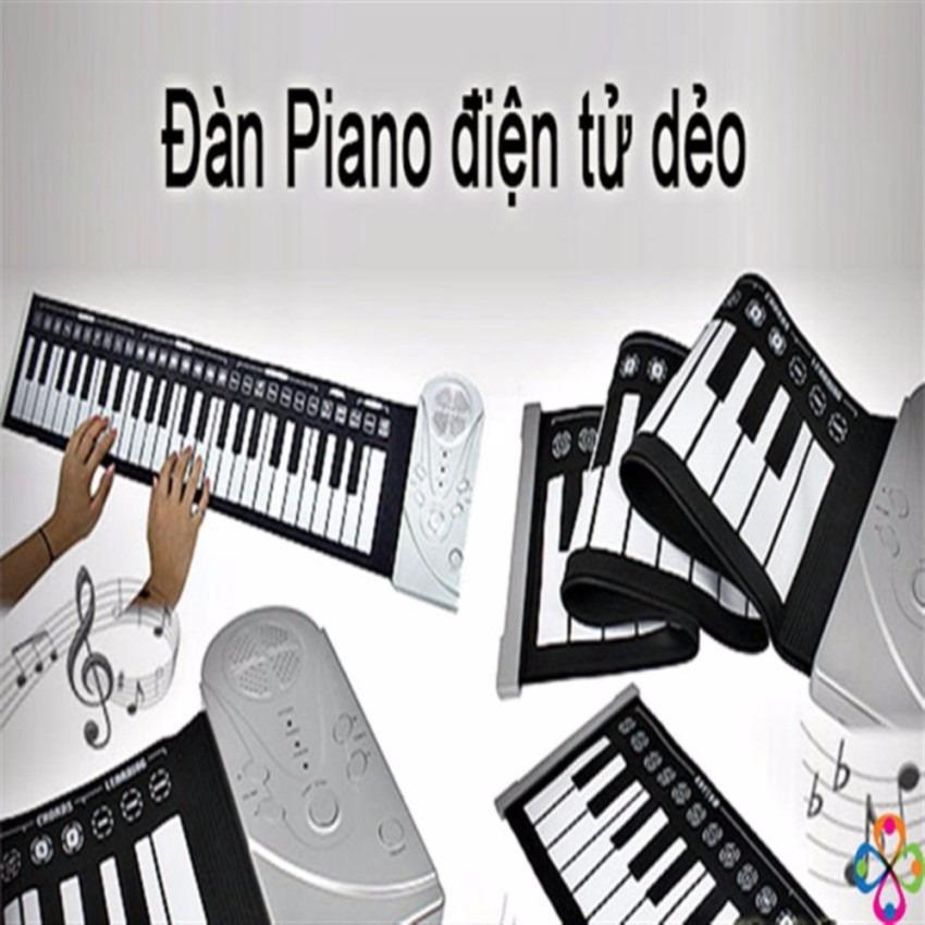 Đàn piano điện tử bàn phím cuộn dẻo 49 keys