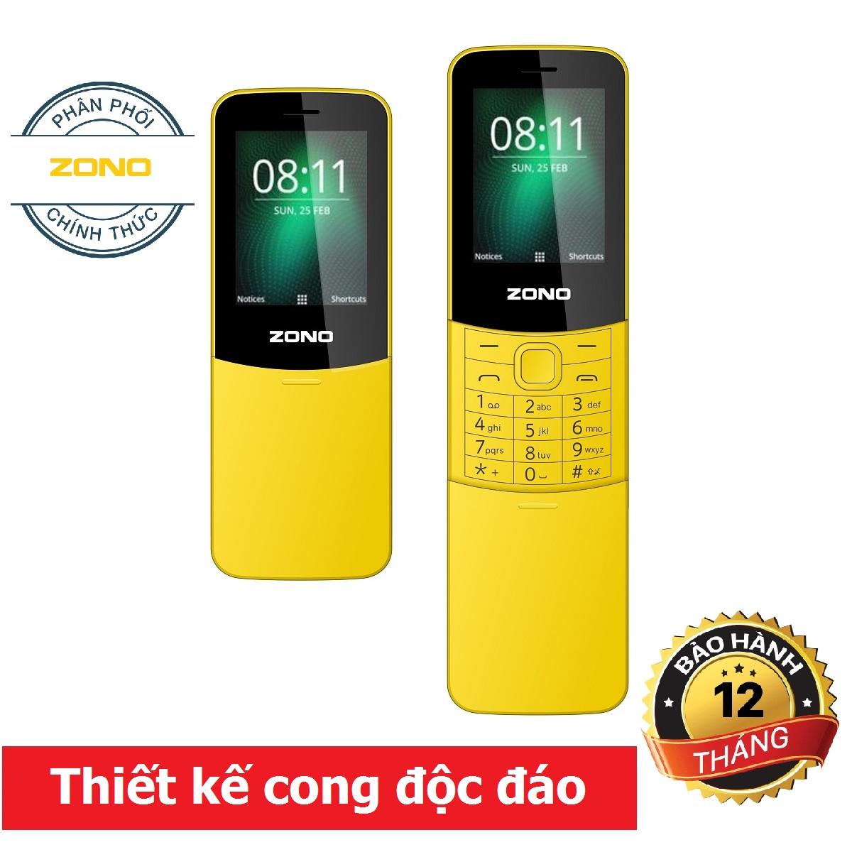 Điện thoại di động ZONO N8110 (2.4 inch) 2 Sim - Vàng