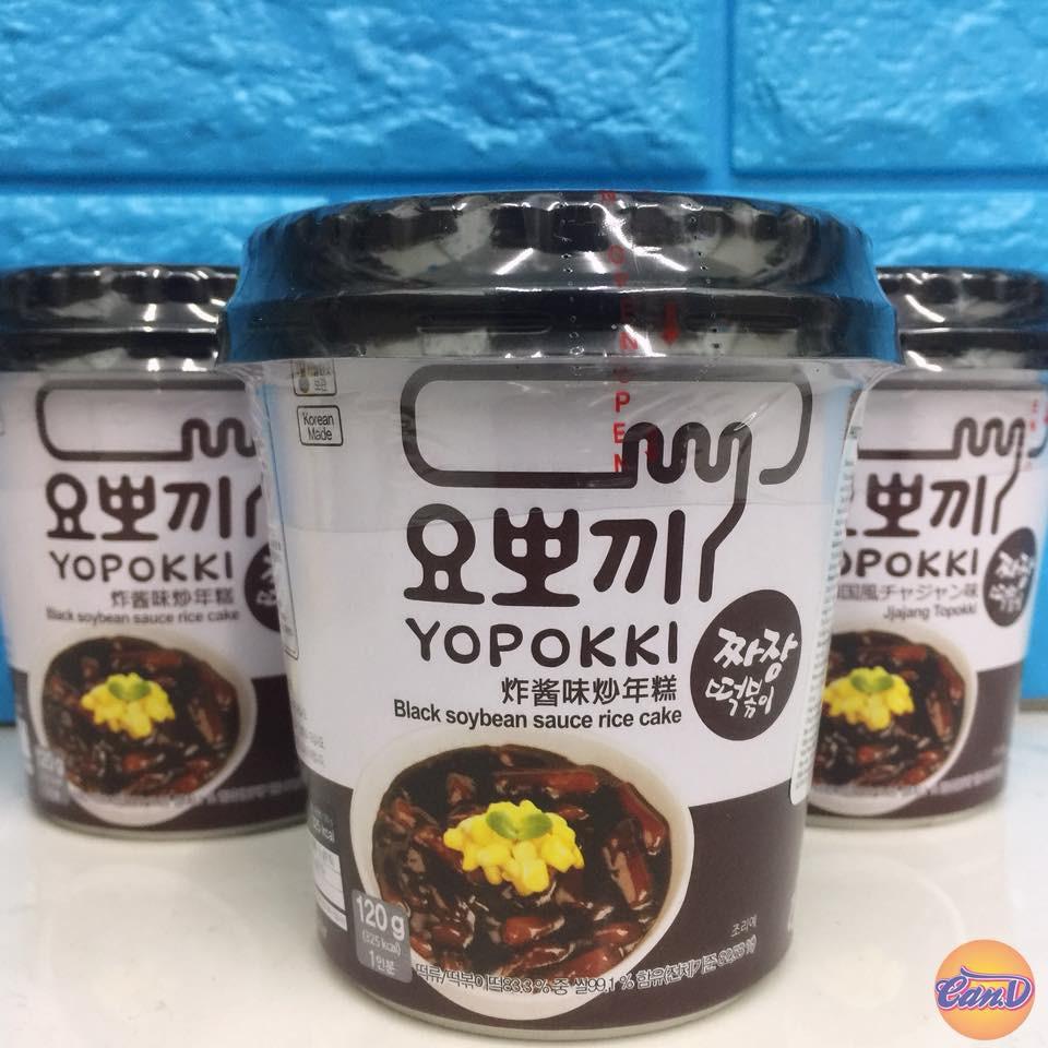 Bánh gạo Hàn Quốc Topokki vị Tương đen