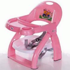 Ghế ngồi tập ăn dặm gấp gọn cho bé hàng việt nam (Hồng)
