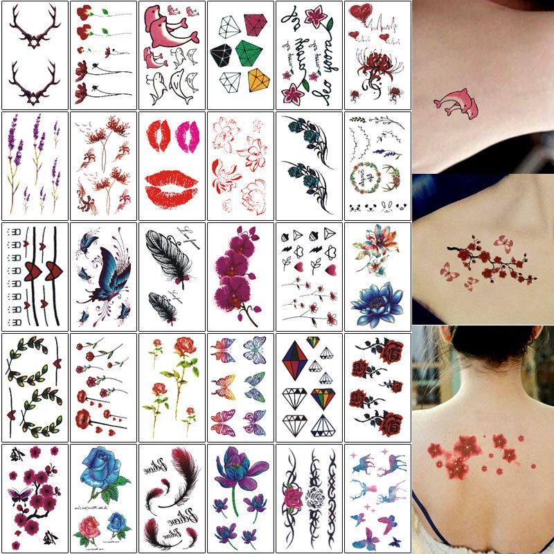 Bán Set 30 miếng dán hình xăm hình xăm dán xăm giả tattoo dán cực độc  cực đẹp  Tặng thẻ tích điểm chỉ 10899  Hàng Đồ Chơi