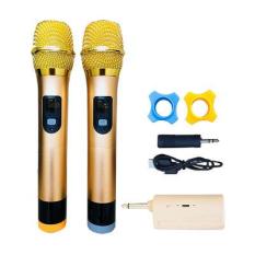 Bộ 2 micro Karaoke không dây đa năng cho loa kéo – Hỗ trợ các thiết bị có jack cắm 3.5mm và 6.5mm