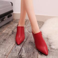 Giày bốt nữ TTBS 09 cổ ngắn – Hana