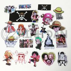 Bộ Sticker Chủ Đề One Piece, Luffy (2018) Hình Dán Decal Chất Lượng Cao Chống Nước Trang Trí Va Li, Xe, Laptop, Nón Bảo Hiểm, Máy Tính, Tủ Quần Áo