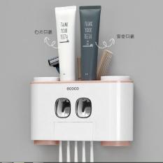 Bộ nhả kem đánh răng cao cấp Ecoco 4 cốc