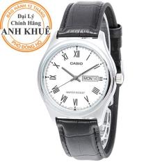 Đồng hồ nam dây da Casio Anh Khuê MTP-V006L-7BUDF
