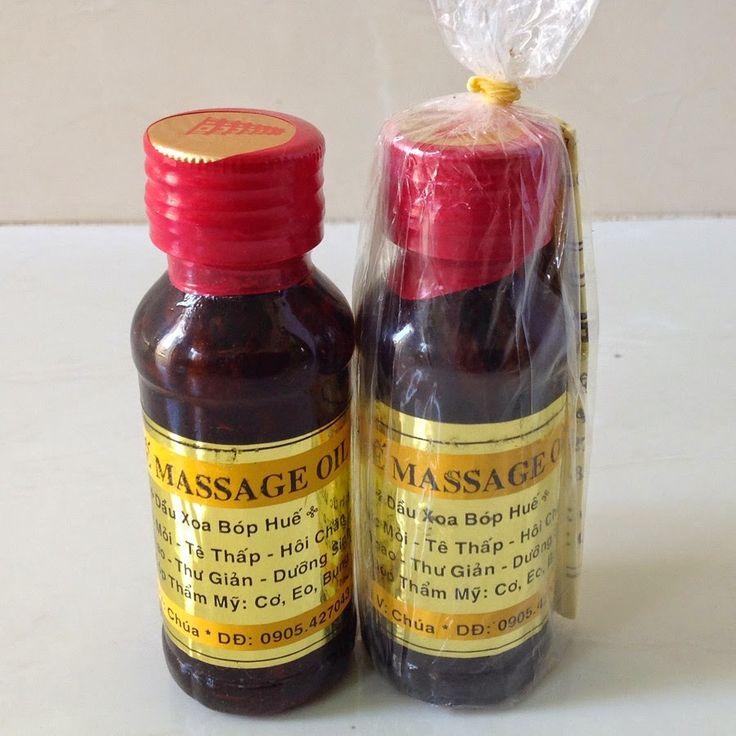2 dầu xoa bóp massage Huế ( loại đặc biệt , 2 chai thủy tinh x 60ml ) MIỄN SHIP...