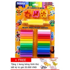 Đất Sét – Đất nặn 24 màu có khuôn hàng Thái Lan – Diệp Linh