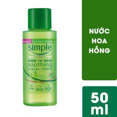 Nước hoa hồng Simple Soothing Facial 50ml