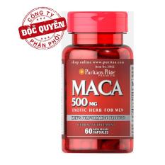 Viên uống tăng cường sinh lực Puritan’s Pride Primium Maca Exotic Herb For Men 500mg 60 viên