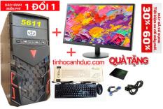 Bộ máy PC ADA1LE20 màn hình LED 20 inch Văn phòng TẶNG PHÍM CHUỘT MỚI