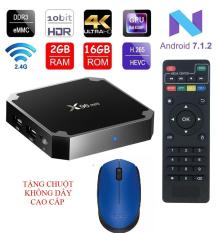Android tivi box X96 mini Ram 2GB – Rom 16GB – Android 7.1.2 tặng kèm chuột không dây cao cấp