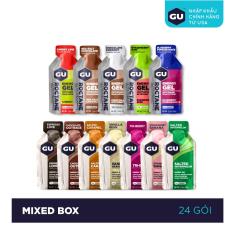 GEL NĂNG LƯỢNG GU ENERGY – MIXED BOX – HỘP 24 GÓI (12 VỊ)