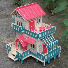 Đồ chơi lắp ráp gỗ 3D Mô hình Nhà Nông thôn