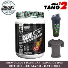 Nutrex Research Outlift Pre-Workout Supplement, Fruit Punch, 496 Gram