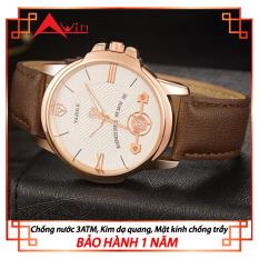 (CÓ 2 MÀU ) Đồng hồ Nam Dây da Yazole 365 – Đẳng cấp và Sang Trọng cho quí ông