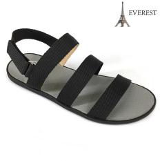 Giày sandal 3 quai ngang nam thời trang Everest EV12 (Đen) A253 – A252 Thời Trang Everest