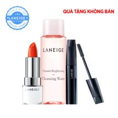 (Hàng tặng không bán) Son Mini Silk Intense #232 Coral Reef + Mascara Mini + Nước tẩy trang 25ml