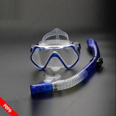 Mặt nạ lặn Ống thở 1526 mắt KÍNH CƯỜNG LỰC, ống thở ngăn nước cao cấp LEPIN Việt Nam