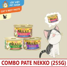 Combo 3 Hộp Pate Nekko (Thái Lan) (85g)