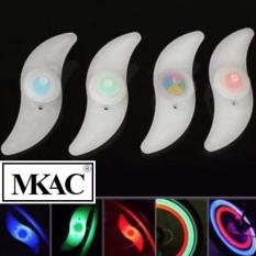 Đèn led gắn bánh xe đạp HìNH CÁNH QUẠT 3 chế độ sáng chống nước – Mẫu Mới 2019