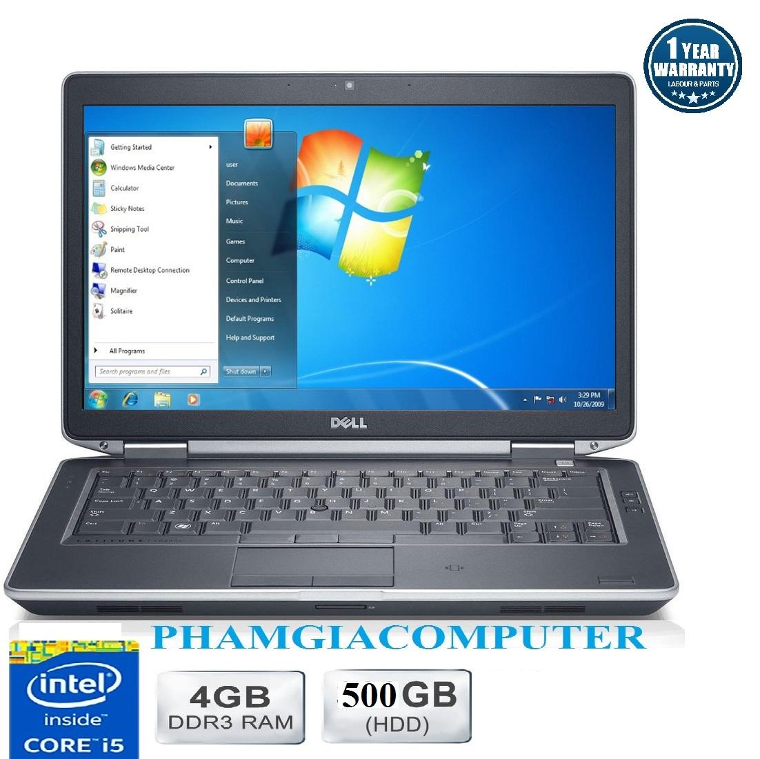 Laptop Dell Latitude E6430 Core i5 3210 4G/500G - Hàng nhập khẩu- Tặng Balo, chuột không dây