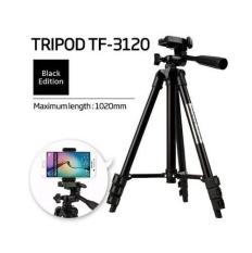 Chân máy ảnh Tripod 3120 Mẫu Mới nhất 2019 tặng kèm đầu kẹp, Chống Rung