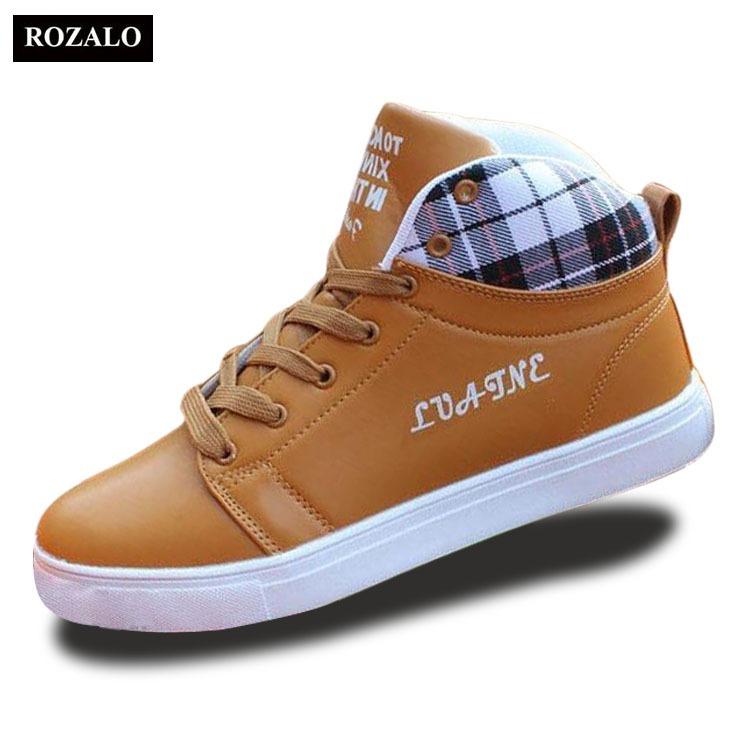 Giày cổ cao thời trang nam Rozalo RM5822