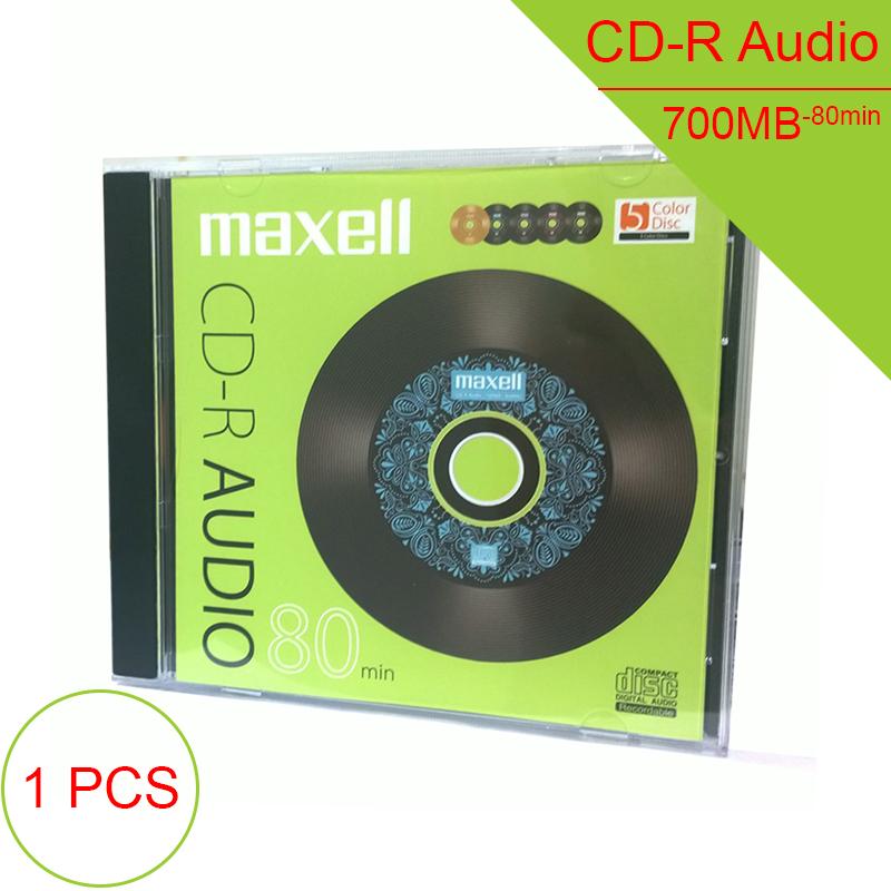 Đĩa trắng CD-R Audio chuyên dụng 700MB/80min 1X-48X Maxell Model-CD-RA80.MAS.H5PMIX(bán 1 chiếc)