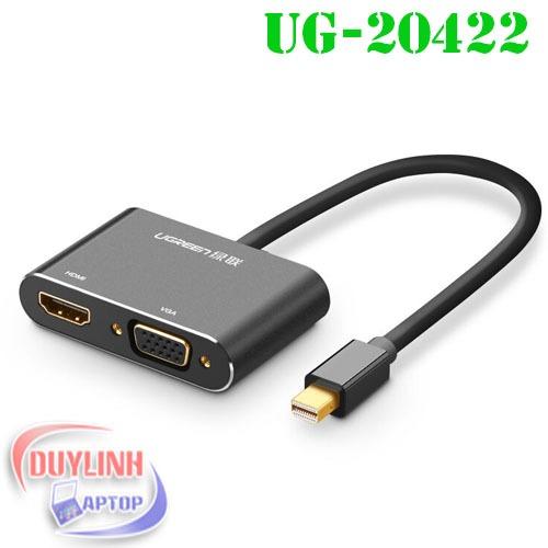 Dây chuyển đổi Mini DisplayPort sang VGA + HDMI Ugreen 20422