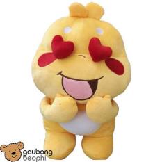 Thú nhồi bông QooBee màu vàng mẫu số 4, Size 50cm, Shop Gấu Bông Béo Phì, món quà đáng yêu đang làm mưa làm gió trên thị trường