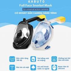 Mặt Nạ Lặn Biển Full Face View 180 Có Ống Thở, Gắn Được Camera Hành Trình, Siêu Tiết Kiệm, Uy Tín, Chất Lượng