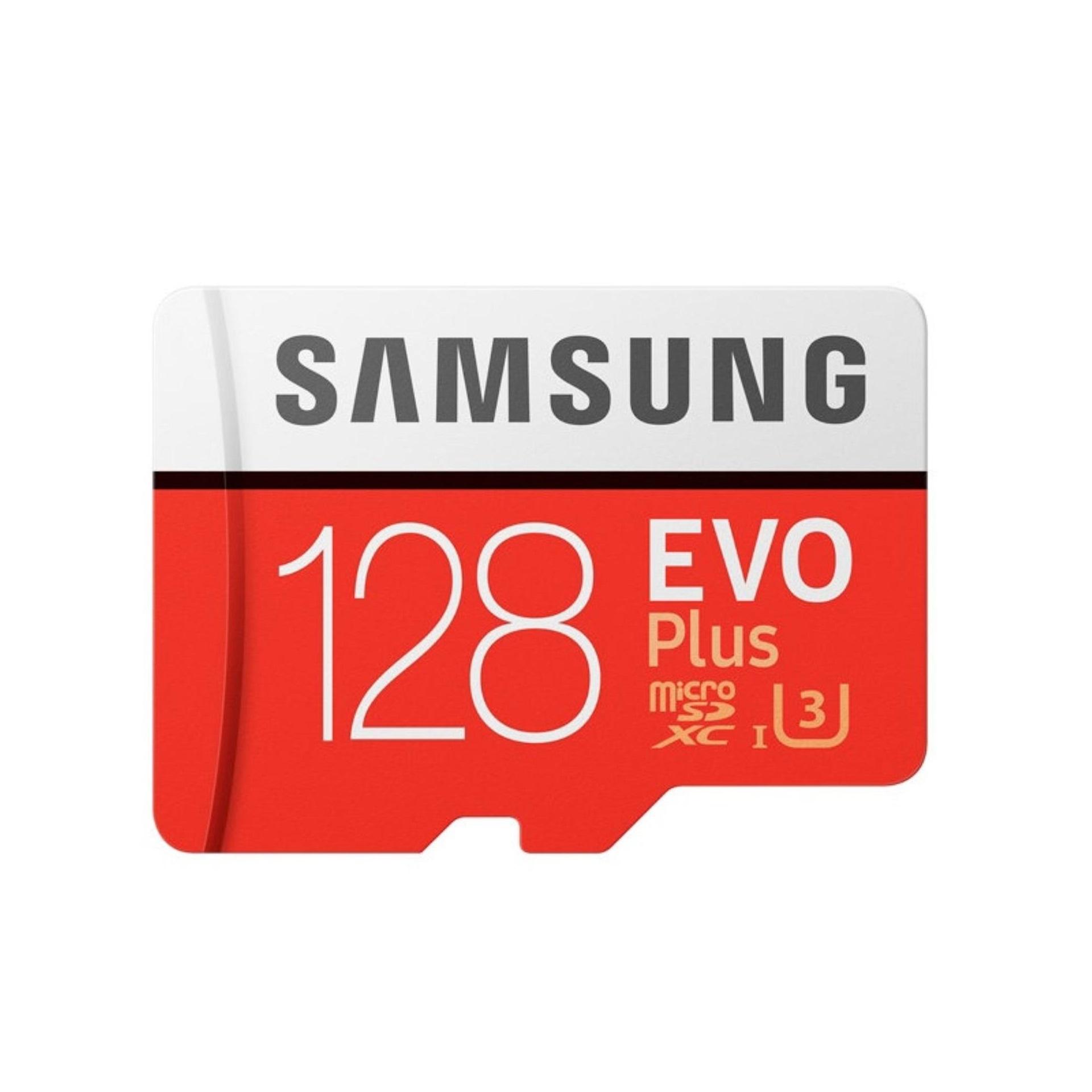 Thẻ nhớ MicroSDXC Samsung Evo Plus 128GB UHS-I U3 4K 100MB/s (Đỏ)