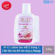 Kem Tan Mỡ 2 trong 1 – iP-11 Con Lăn Massage Cực Đỉnh 135g