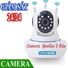 Camera IP Wifi Yoosee 3 Râu HD Không Dây Phiên Bản 2019