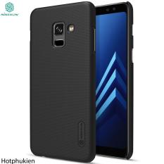 Ốp lưng sần siêu mịn Hiệu Nillkin cho Samsung Galaxy A6 2018 mặt lưng nhám chống trơn trượt chống sốc mỏng nhẹ (Tặng kèm 1 miếng dán màn hình từ tính) (Đen) – Phân phối Hotphukien