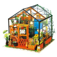 Mô hình biệt thự nhà vườn tý hon tự lắp ráp DIY