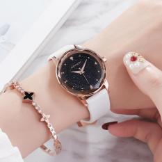 Đồng hồ nữ SANDA mặt galaxy vát khối kim cương lấp lánh sang trọng JS-SD229